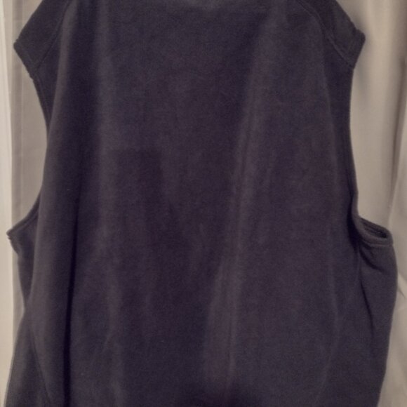 Columbia Mens size 6xl black fleece vest in good condition - Picture 2 of 4